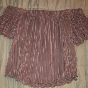 Off the shoulder top